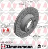 Bremsscheibe Hinterachse rechts ZIMMERMANN 460.4503.20