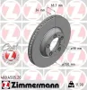 Bremsscheibe Vorderachse rechts ZIMMERMANN 460.4505.20