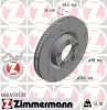 Bremsscheibe Vorderachse rechts ZIMMERMANN 460.4507.20