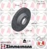 Bremsscheibe Hinterachse links ZIMMERMANN 460.4508.54