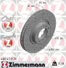 Bremsscheibe Vorderachse rechts ZIMMERMANN 460.4511.70