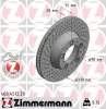 Bremsscheibe Hinterachse links ZIMMERMANN 460.4512.20