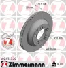 Bremsscheibe Hinterachse ZIMMERMANN 460.4523.20