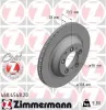 Bremsscheibe Hinterachse ZIMMERMANN 460.4548.20