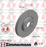 Bremsscheibe ZIMMERMANN 470.2418.20