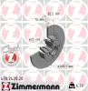 Bremsscheibe Hinterachse ZIMMERMANN 470.2420.20