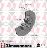 Bremsscheibe Hinterachse ZIMMERMANN 470.2429.00