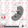 Bremsscheibe Hinterachse ZIMMERMANN 470.2434.20