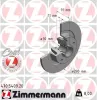 Bremsscheibe Hinterachse ZIMMERMANN 470.5409.20