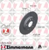 Bremsscheibe Hinterachse ZIMMERMANN 470.5410.20