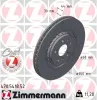 Bremsscheibe Vorderachse ZIMMERMANN 470.5418.52