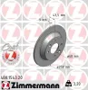 Bremsscheibe Hinterachse ZIMMERMANN 480.1543.20