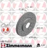 Bremsscheibe Vorderachse ZIMMERMANN 480.1545.52