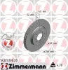 Bremsscheibe Vorderachse ZIMMERMANN 540.5300.20