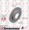 Bremsscheibe Vorderachse ZIMMERMANN 540.5307.20