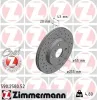 Bremsscheibe Vorderachse ZIMMERMANN 590.2580.52
