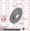 Bremsscheibe Hinterachse ZIMMERMANN 590.2599.20