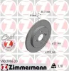 Bremsscheibe Hinterachse ZIMMERMANN 590.2806.20