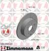 Bremsscheibe Hinterachse ZIMMERMANN 590.2809.20