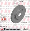 Bremsscheibe Vorderachse ZIMMERMANN 590.2834.20