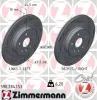 Bremsscheibe Hinterachse ZIMMERMANN 590.2841.53