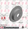 Bremsscheibe Hinterachse ZIMMERMANN 590.2843.20