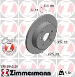 Bremsscheibe ZIMMERMANN 590.2845.20