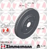 Bremsscheibe ZIMMERMANN 590.2854.20