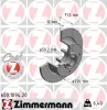 Bremsscheibe Vorderachse ZIMMERMANN 600.1094.20