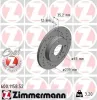 Bremsscheibe Vorderachse ZIMMERMANN 600.1158.52