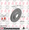 Bremsscheibe Vorderachse ZIMMERMANN 600.1597.52