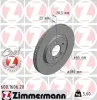 Bremsscheibe Vorderachse ZIMMERMANN 600.1606.20