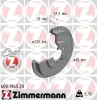 Bremstrommel Hinterachse ZIMMERMANN 600.1965.20
