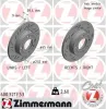 Bremsscheibe Hinterachse ZIMMERMANN 600.3217.53