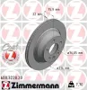 Bremsscheibe Hinterachse ZIMMERMANN 600.3228.20