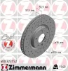 Bremsscheibe Vorderachse ZIMMERMANN 600.3231.52