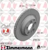 Bremsscheibe Hinterachse ZIMMERMANN 600.3239.20