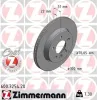 Bremsscheibe Hinterachse ZIMMERMANN 600.3254.20