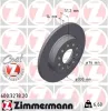 Bremsscheibe Hinterachse ZIMMERMANN 600.3278.20