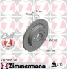 Bremsscheibe Hinterachse ZIMMERMANN 610.3705.20