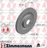 Bremsscheibe Hinterachse ZIMMERMANN 610.3730.20