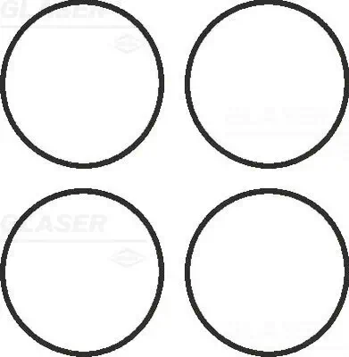 Dichtungssatz, Ansaugkrümmer GLASER M38779-00 Bild Dichtungssatz, Ansaugkrümmer GLASER M38779-00