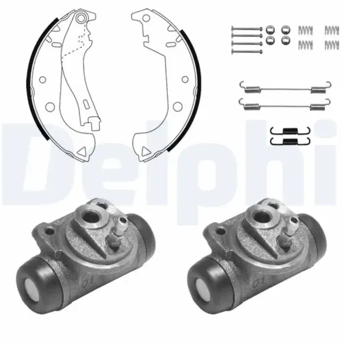 Bremsbackensatz DELPHI 1070 Bild Bremsbackensatz DELPHI 1070