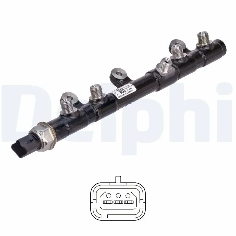 Verteilerrohr, Kraftstoff DELPHI 28325380-12B1