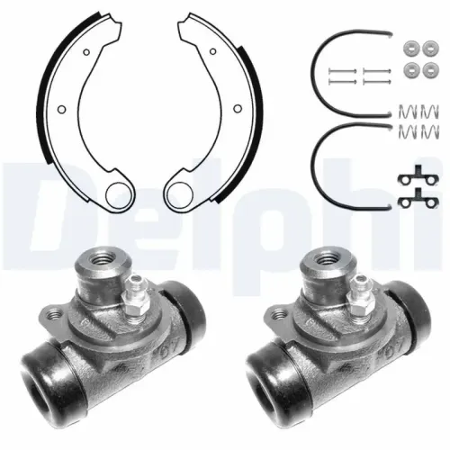 Bremsbackensatz Hinterachse DELPHI 683 Bild Bremsbackensatz Hinterachse DELPHI 683