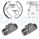 Bremsbackensatz Hinterachse DELPHI 798