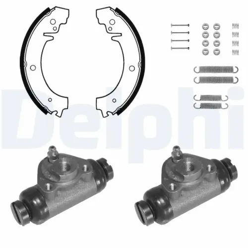 Bremsbackensatz Hinterachse DELPHI 803 Bild Bremsbackensatz Hinterachse DELPHI 803