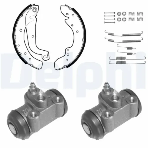 Bremsbackensatz Hinterachse DELPHI 884 Bild Bremsbackensatz Hinterachse DELPHI 884