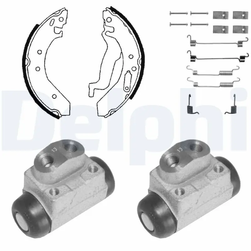 Bremsbackensatz Hinterachse DELPHI 917