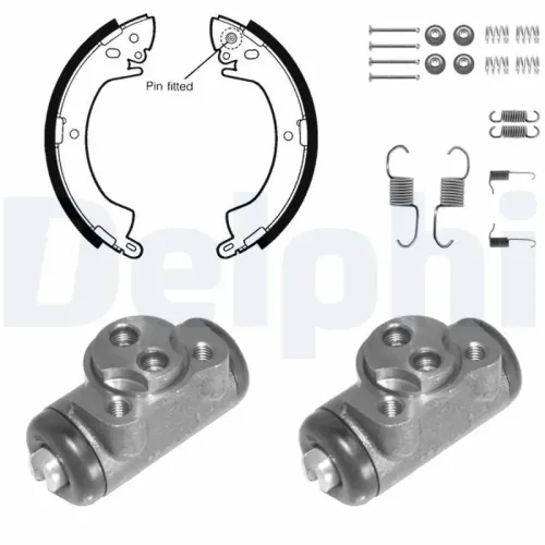 Bremsbackensatz DELPHI 971 Bild Bremsbackensatz DELPHI 971